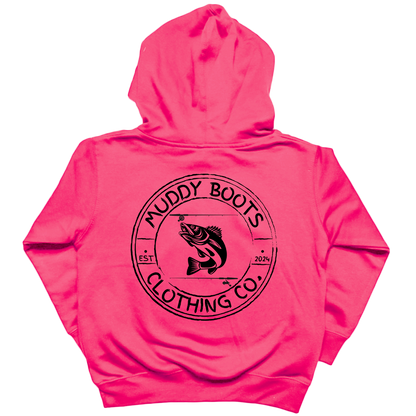 Rod Bending Kids Hoodie