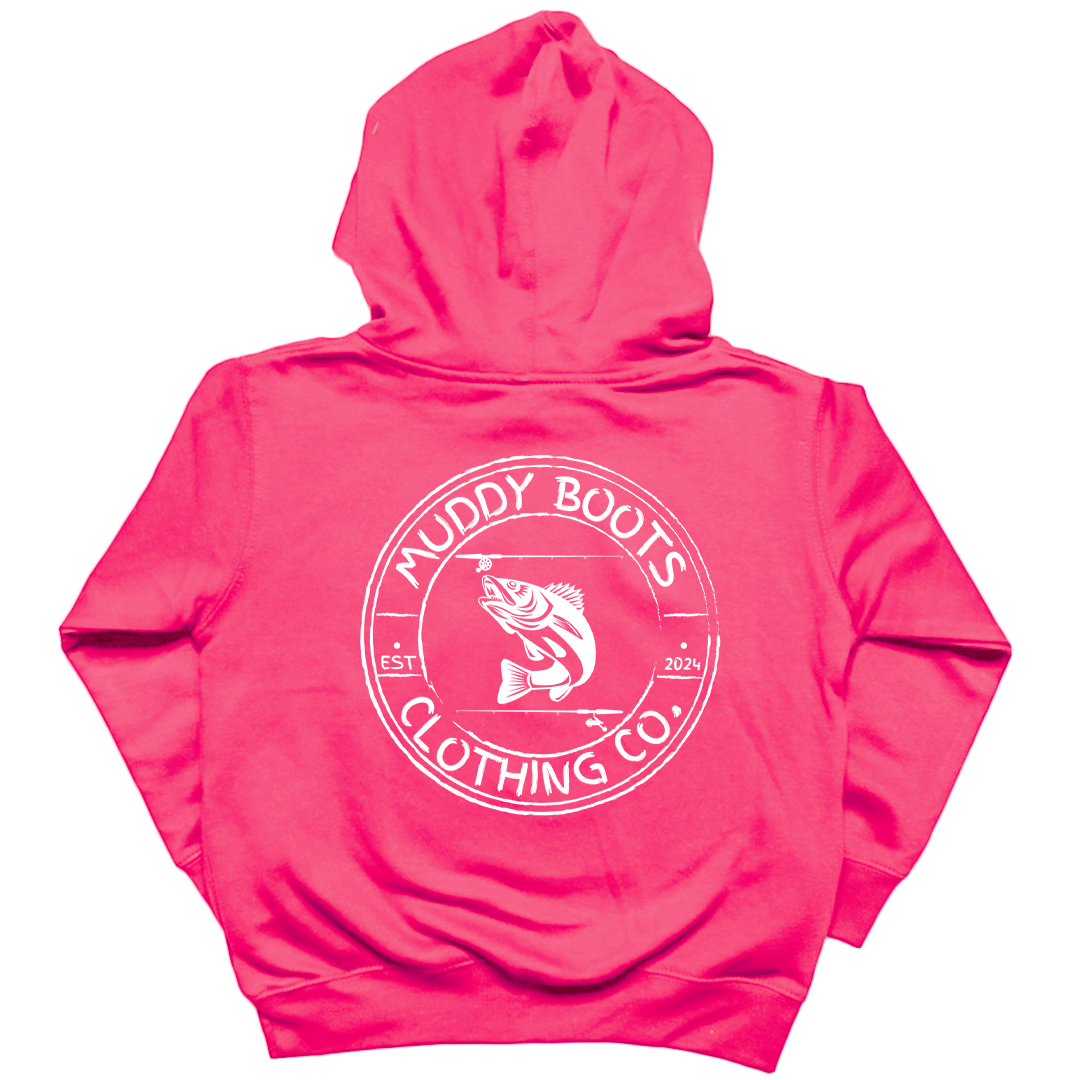 Rod Bending Kids Hoodie