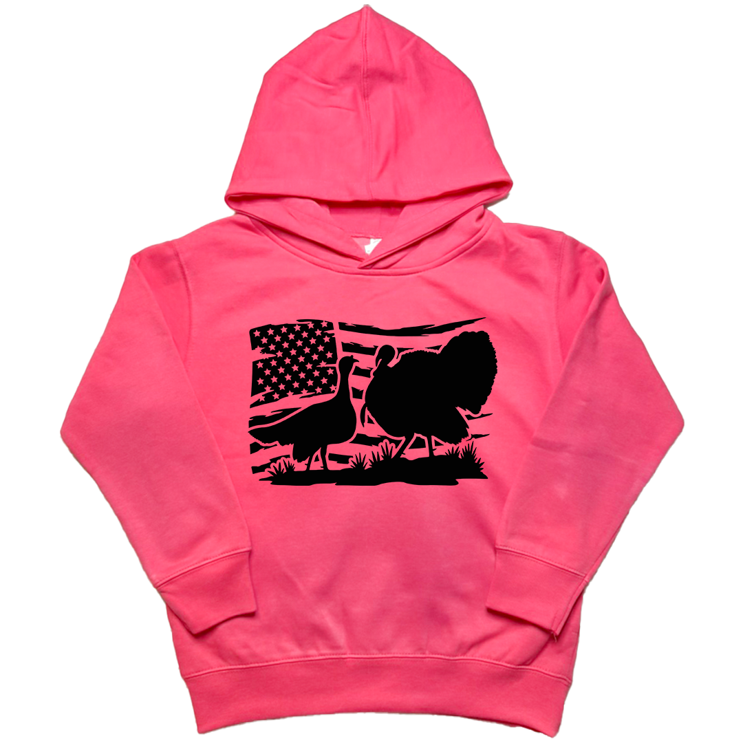 Turkey Flag Toddler Hoodie