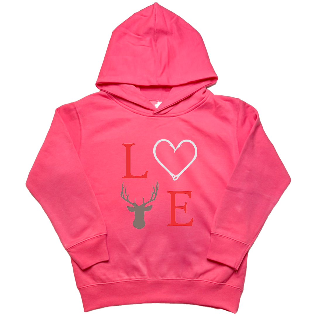 Buck Love Toddler Hoodie