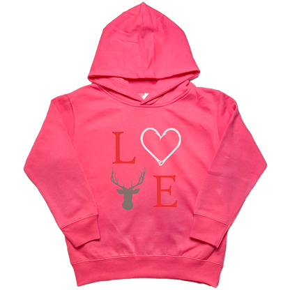 Buck Love Toddler Hoodie