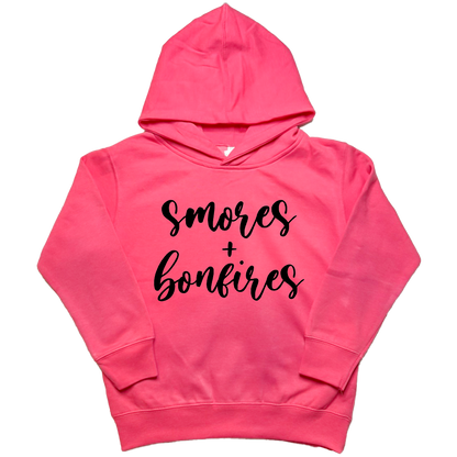 Smores and Bonfires Kids Hoodie