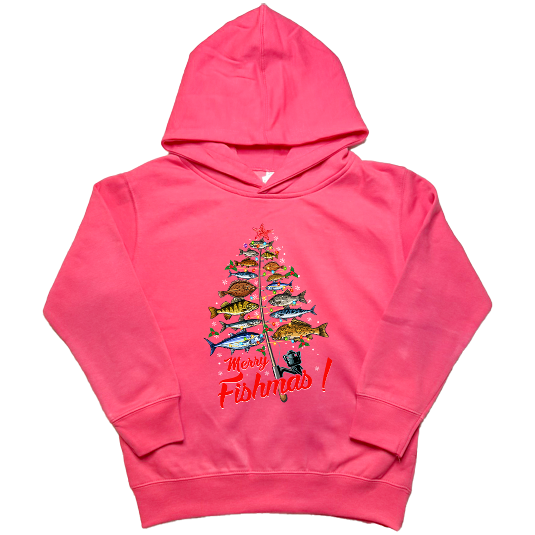 Merry Fishmas Kids Hoodie