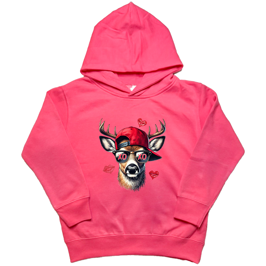 Love Struck Buck Kids Hoodie