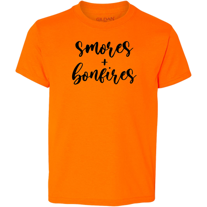 S'mores And Bonfires Kids Tee