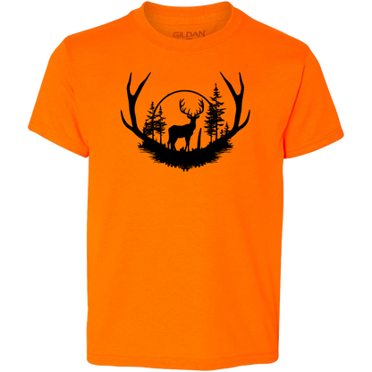 Deer Head Adult Tee