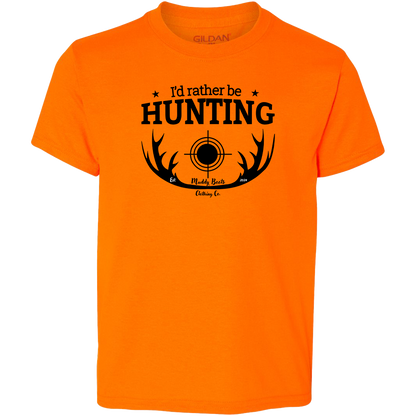 I'd Rather be Hunting Kids Tee