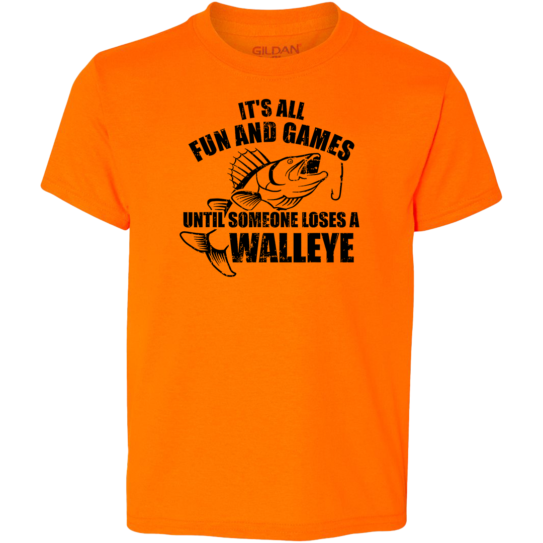 Walleye Games Kids Tee