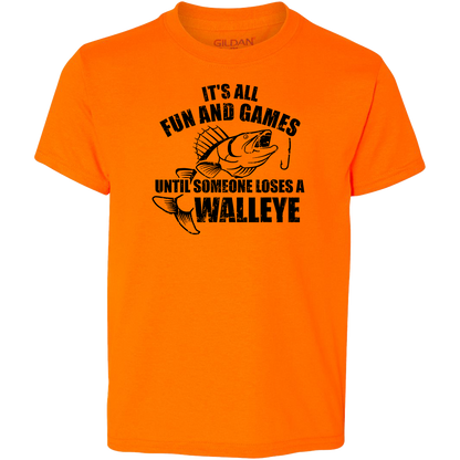 Walleye Games Kids Tee
