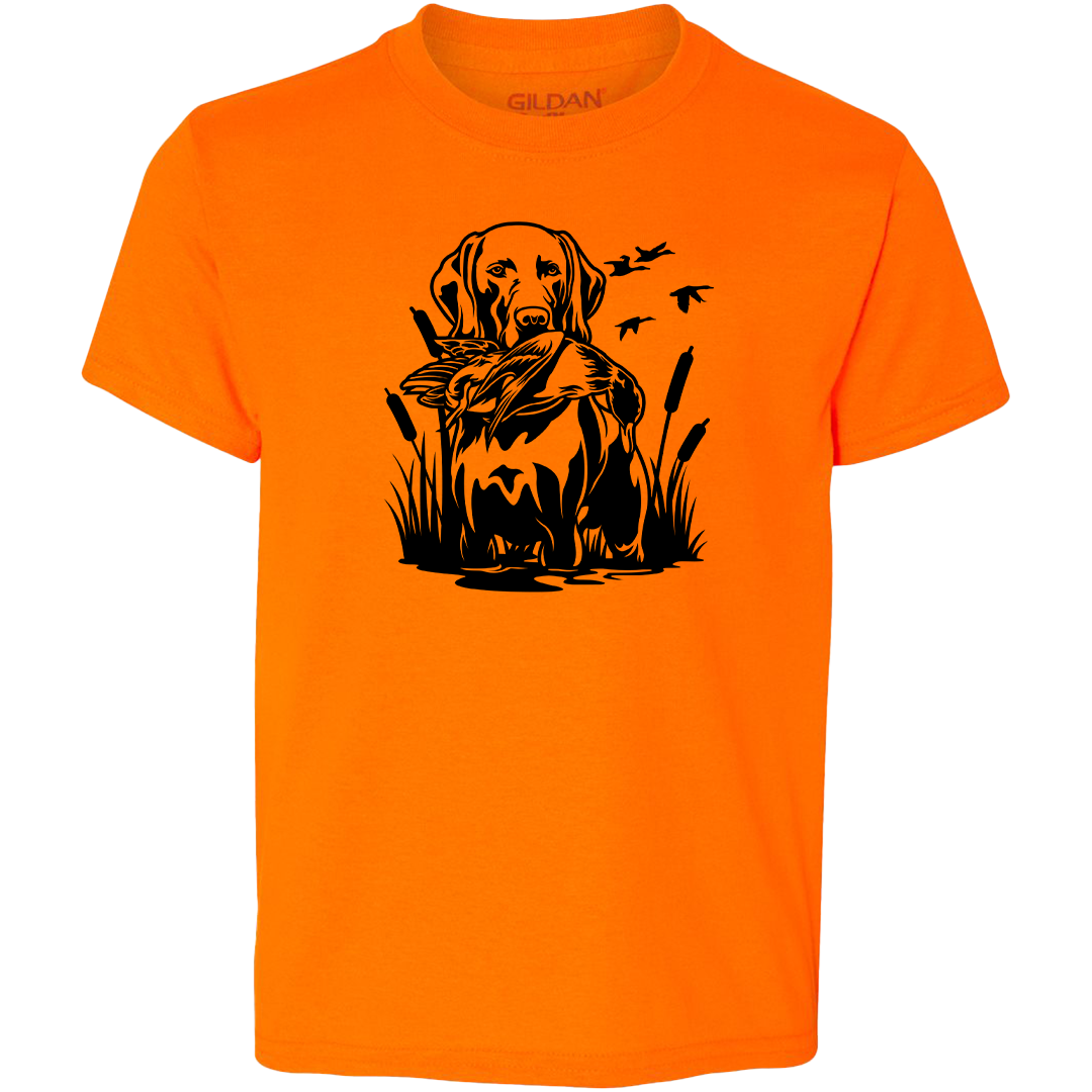 Duck Hunting Dog Adult Tee