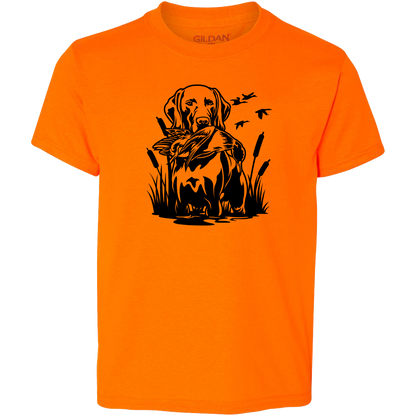 Duck Hunting Dog Adult Tee