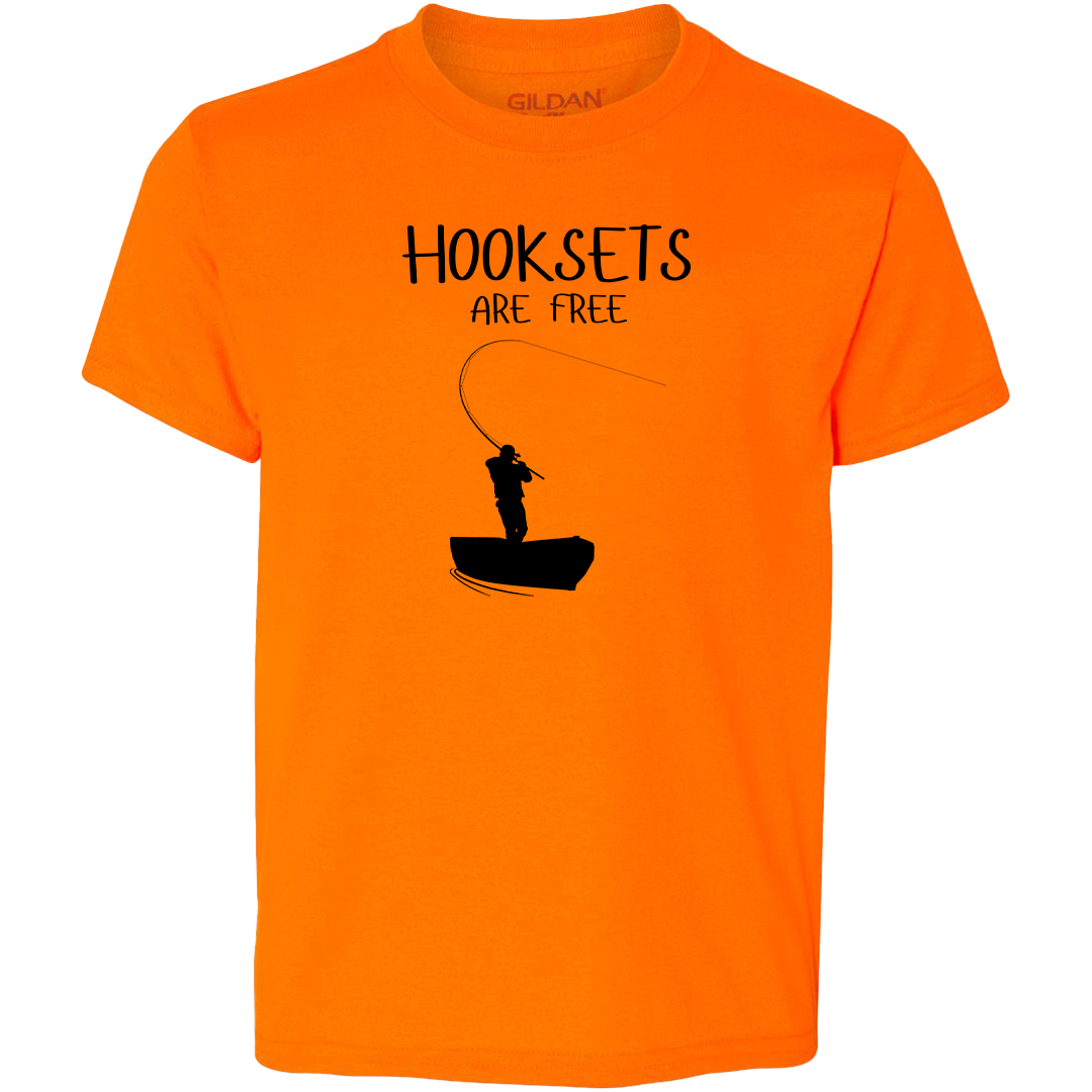 Hooksets Are Free Kids Tee