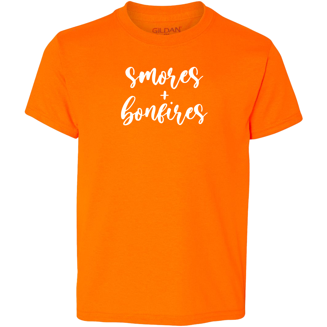 S'mores And Bonfires Kids Tee