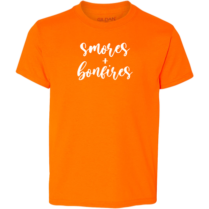 S'mores And Bonfires Kids Tee