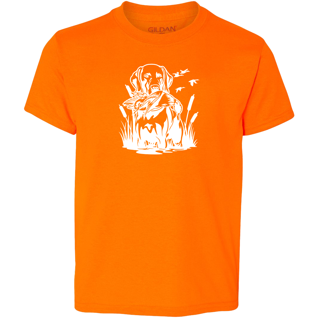Duck Hunting Dog Adult Tee