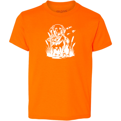 Duck Hunting Dog Adult Tee