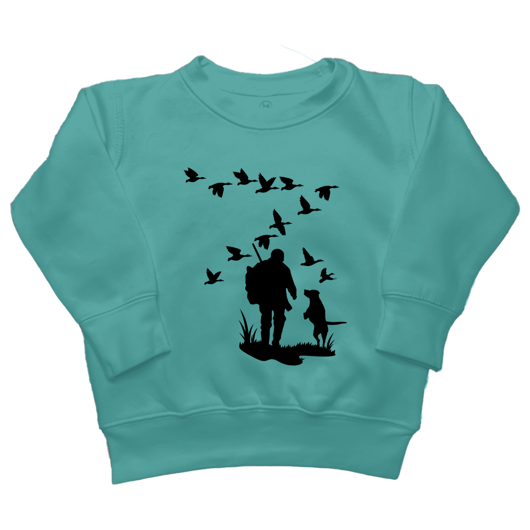 Waterfowl Magic Toddler Crew Neck Sweatshirt