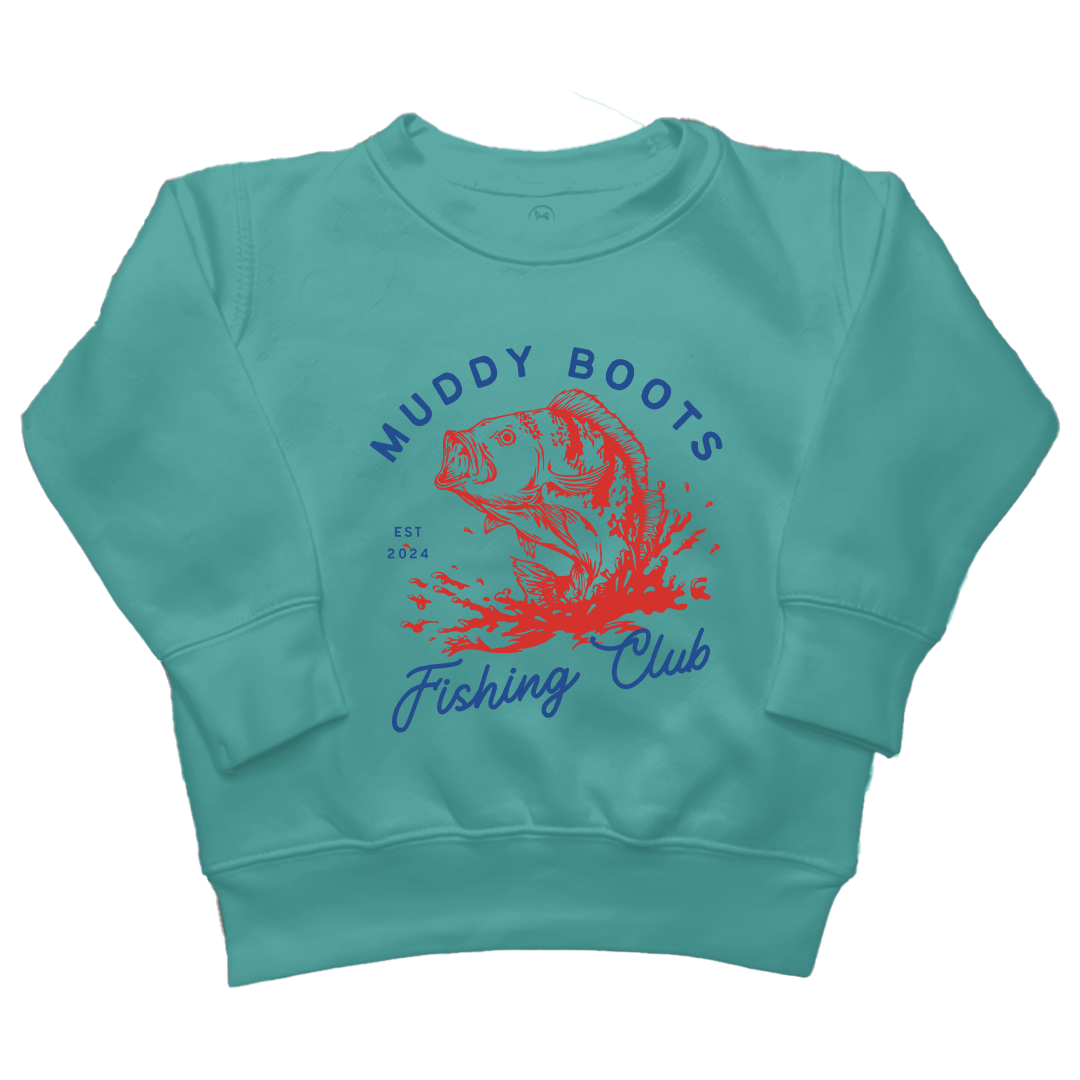 MB Fishing Club Toddler Crew Neck Sweatshirt