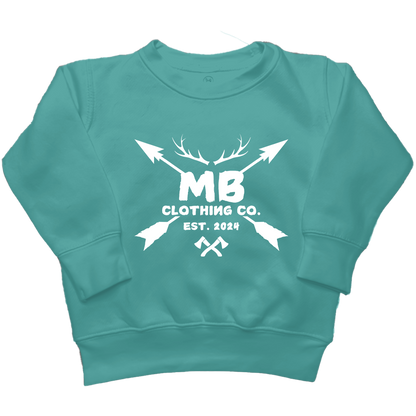 Muddy Hunting Toddler Crew Neck Sweatshirt