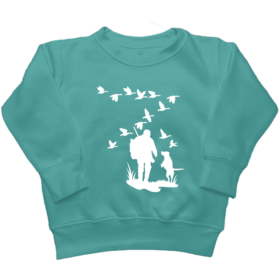 Waterfowl Magic Toddler Crew Neck Sweatshirt