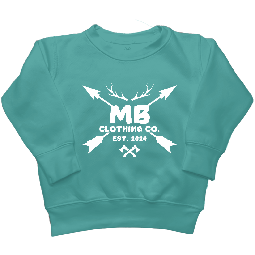 Muddy Hunting Toddler Crew Neck Sweatshirt