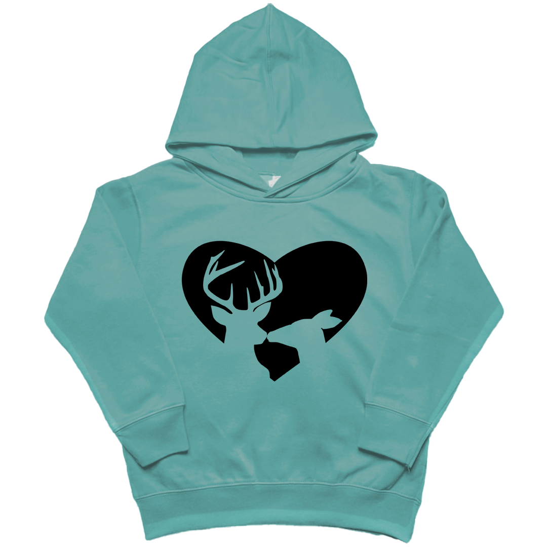 Deer Romance Toddler Hoodie