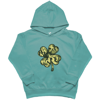 Camo Clover Toddler Hoodie