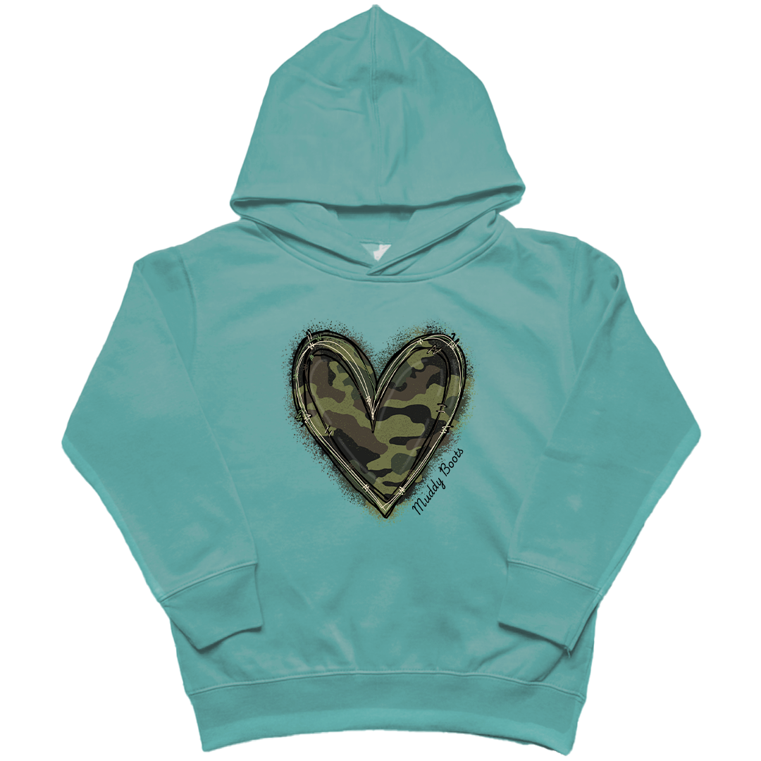 Hidden Heart Toddler Hoodie