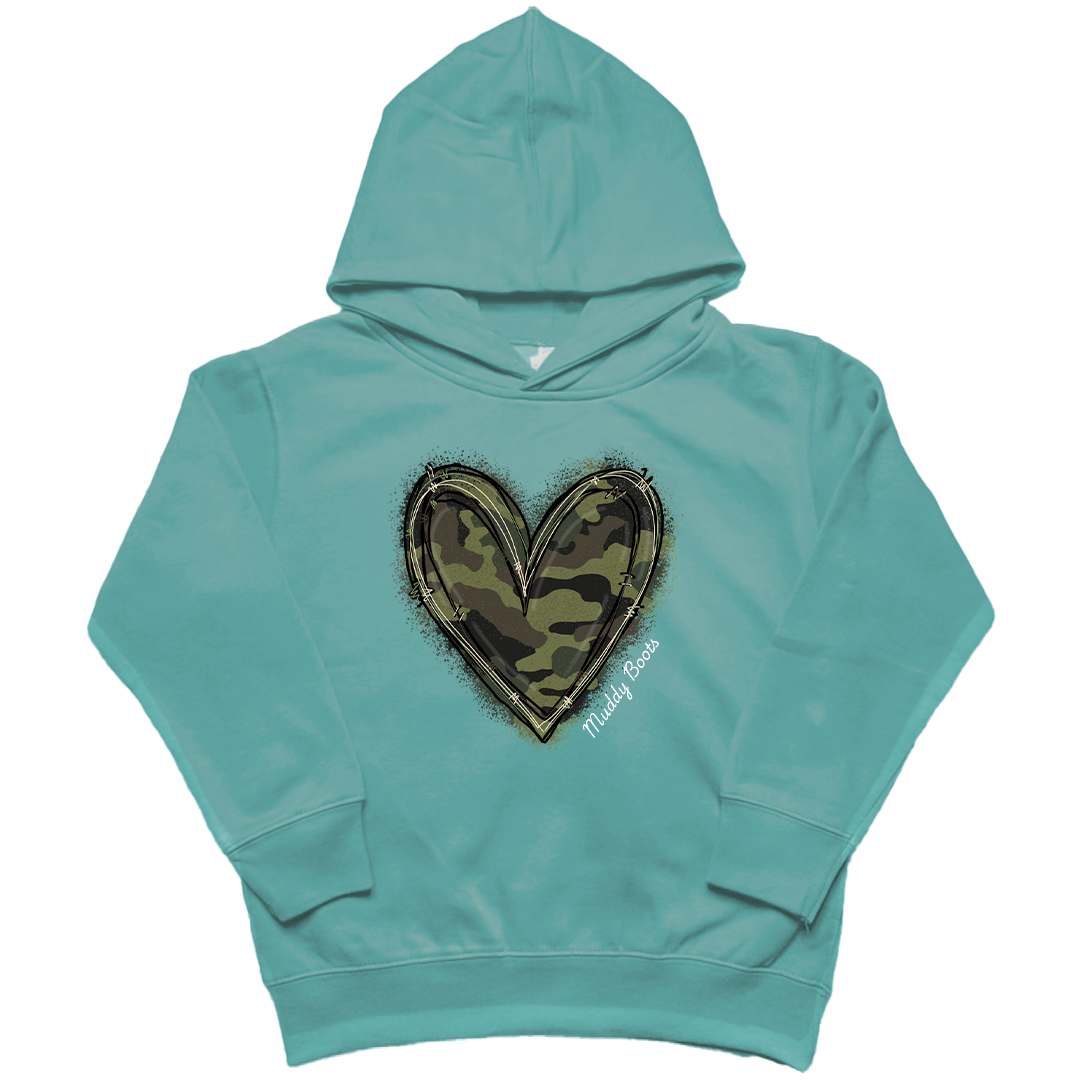 Hidden Heart Toddler Hoodie