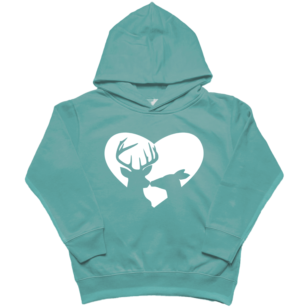 Deer Romance Toddler Hoodie