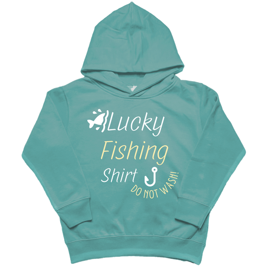 Lucky Fishing Shirt Toddler Hoodie