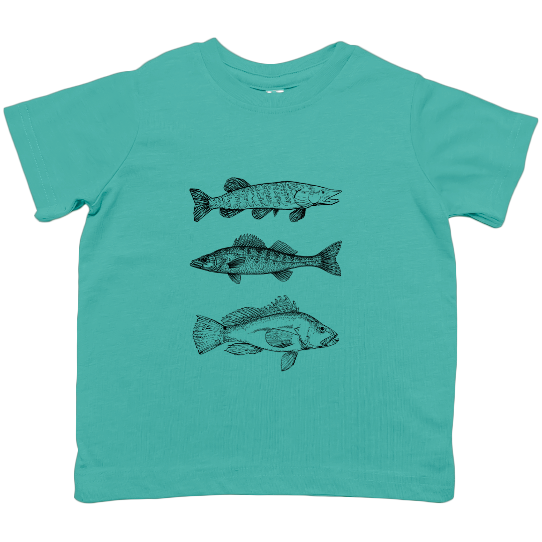 Midwest Fish Toddler Tee