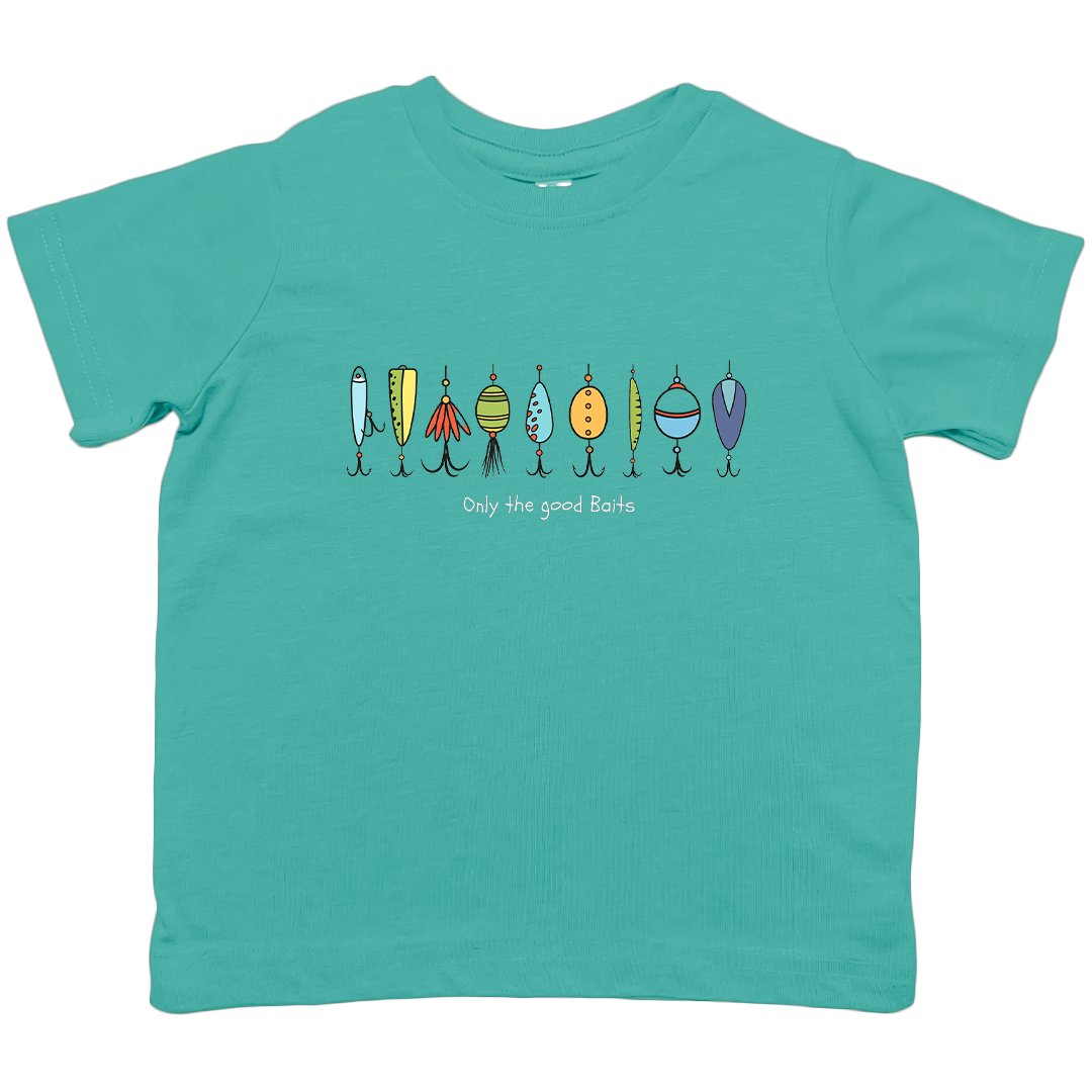 Only The Good Baits Toddler Tee