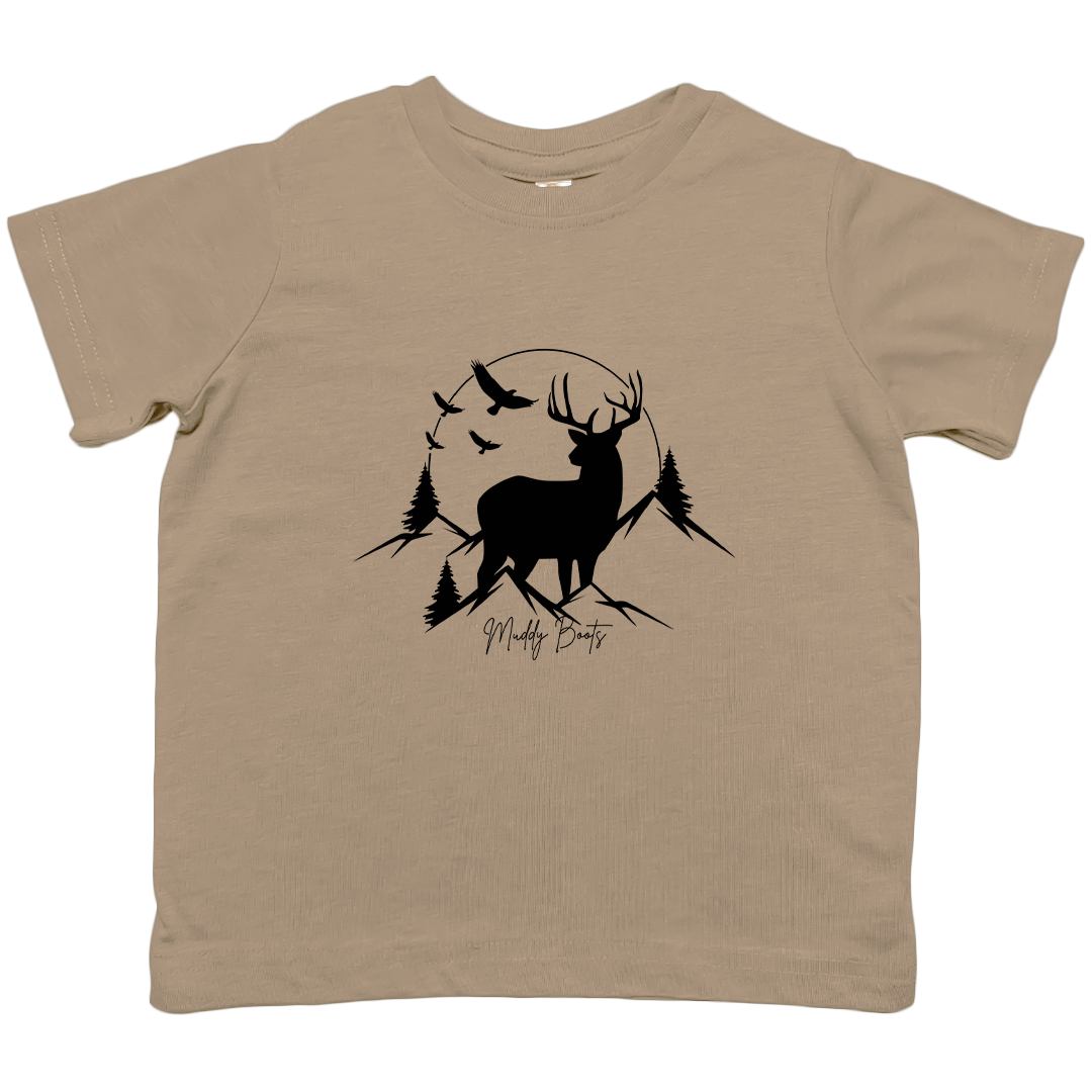 Mountain Deer Kids Tee