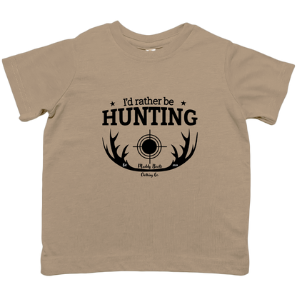 I'd Rather be Hunting Kids Tee