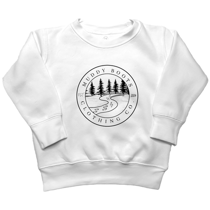 Muddy Trails Kids Crew Neck Sweatshirt