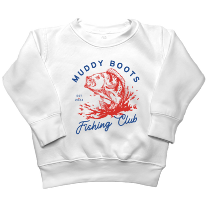 MB Fishing Club Kids Crew Neck Sweatshirt