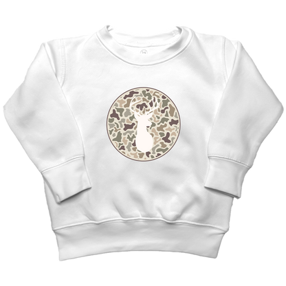 Whitetail Toddler Crew Neck Sweatshirt