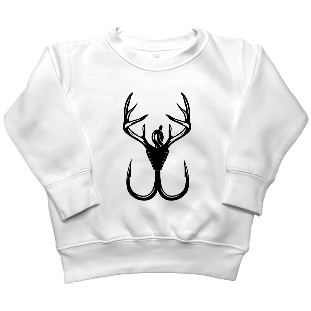 Antler Hook Kids Crew Neck Sweatshirt