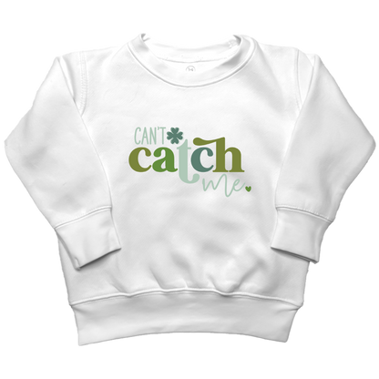 Can't Catch Me Kids Crew Neck Sweatshirt