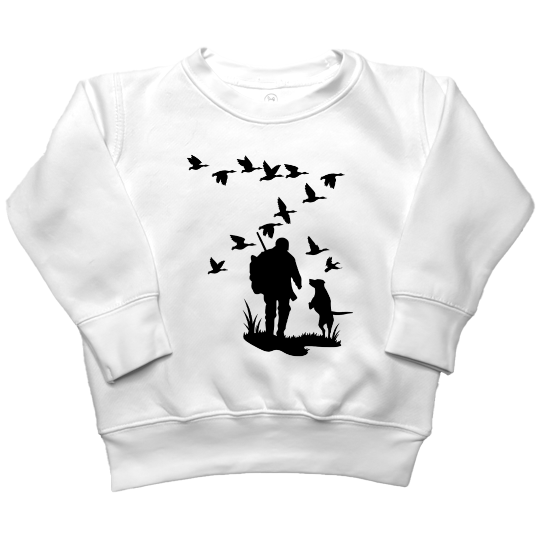 Waterfowl Magic Toddler Crew Neck Sweatshirt