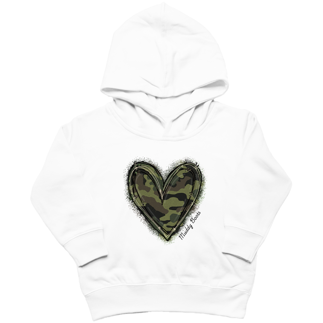 Hidden Heart Kids Hoodie