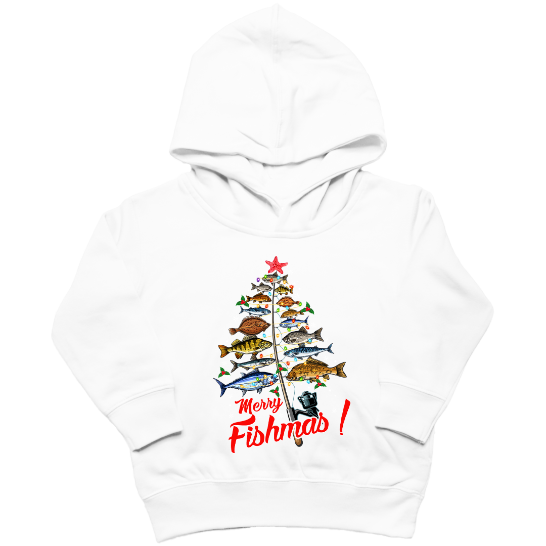 Merry Fishmas Kids Hoodie