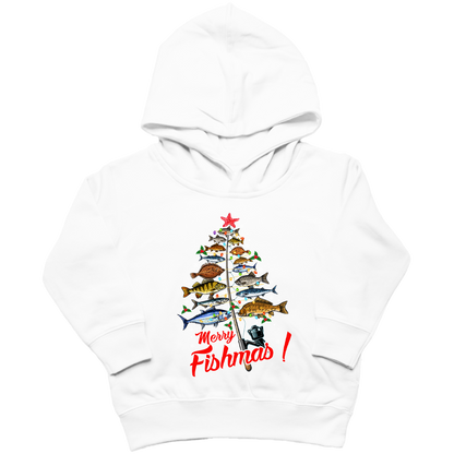 Merry Fishmas Kids Hoodie