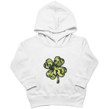 Camo Clover Kids Hoodie