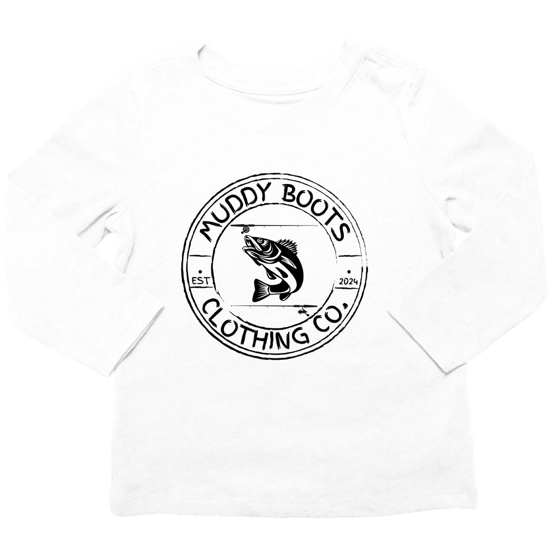 Rod Bending Kids Long Sleeve Tee