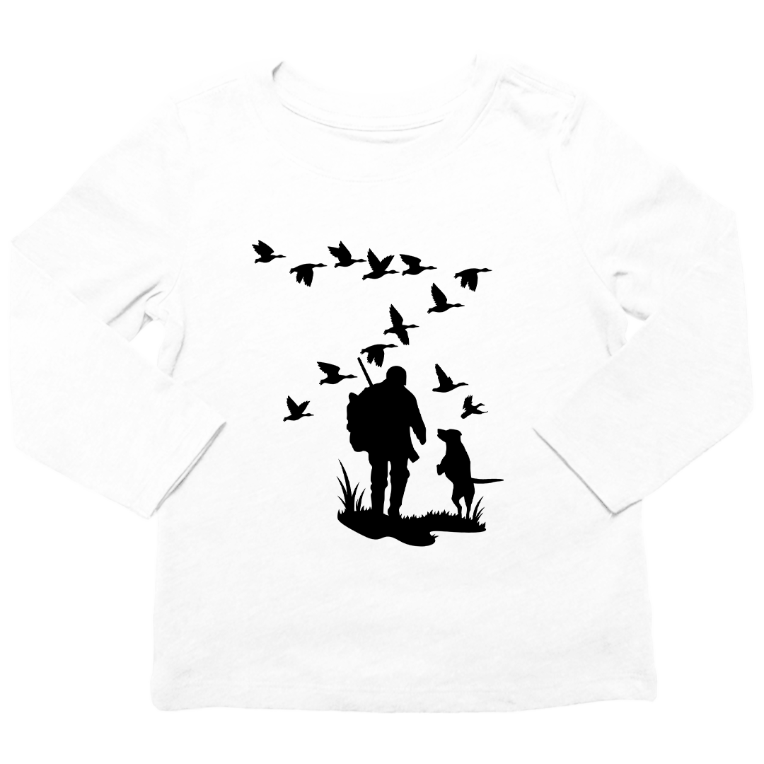 Waterfowl Magic Kids Long Sleeve Tee