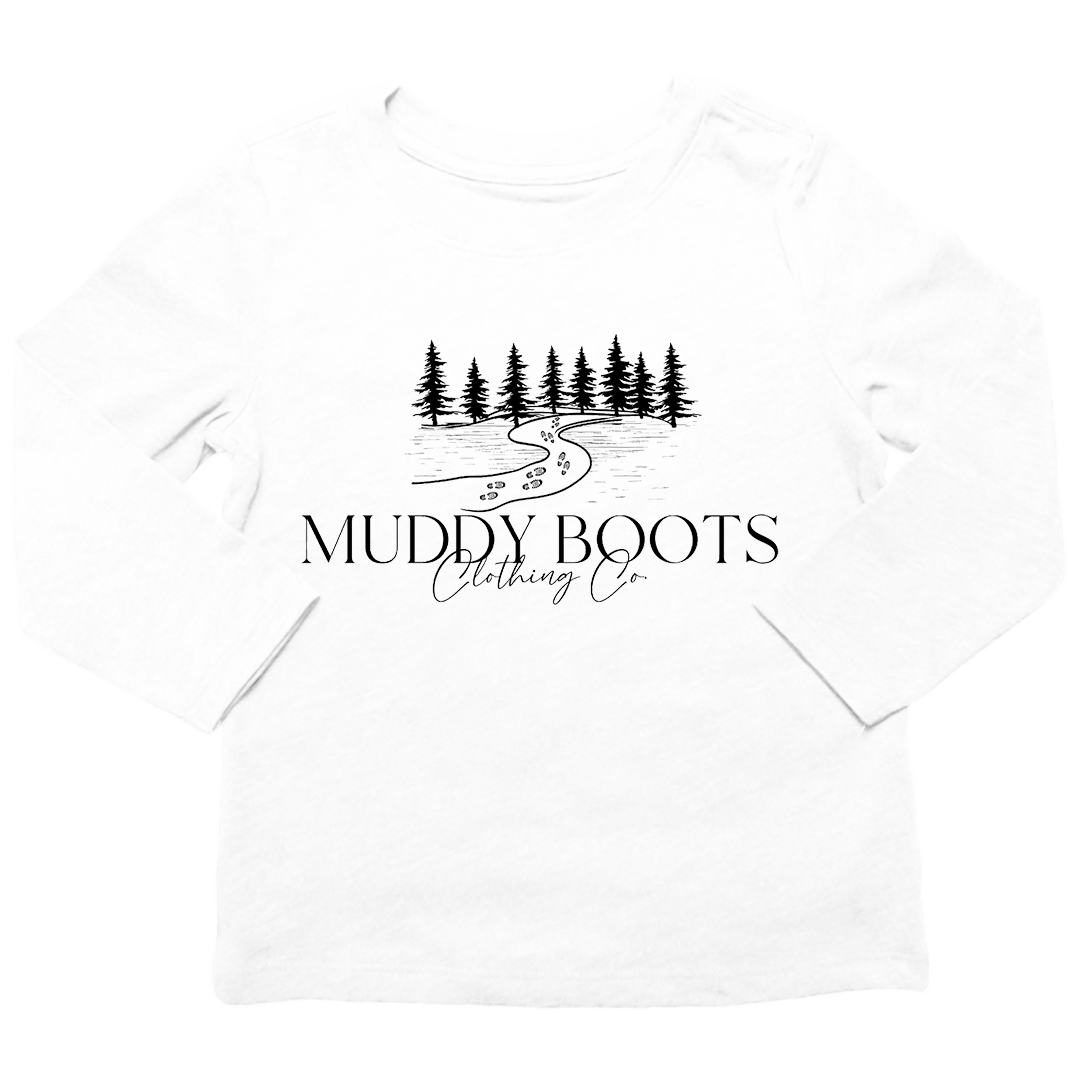 Muddy Boots Kids Long Sleeve Tee