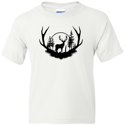 Deer Head Adult Tee