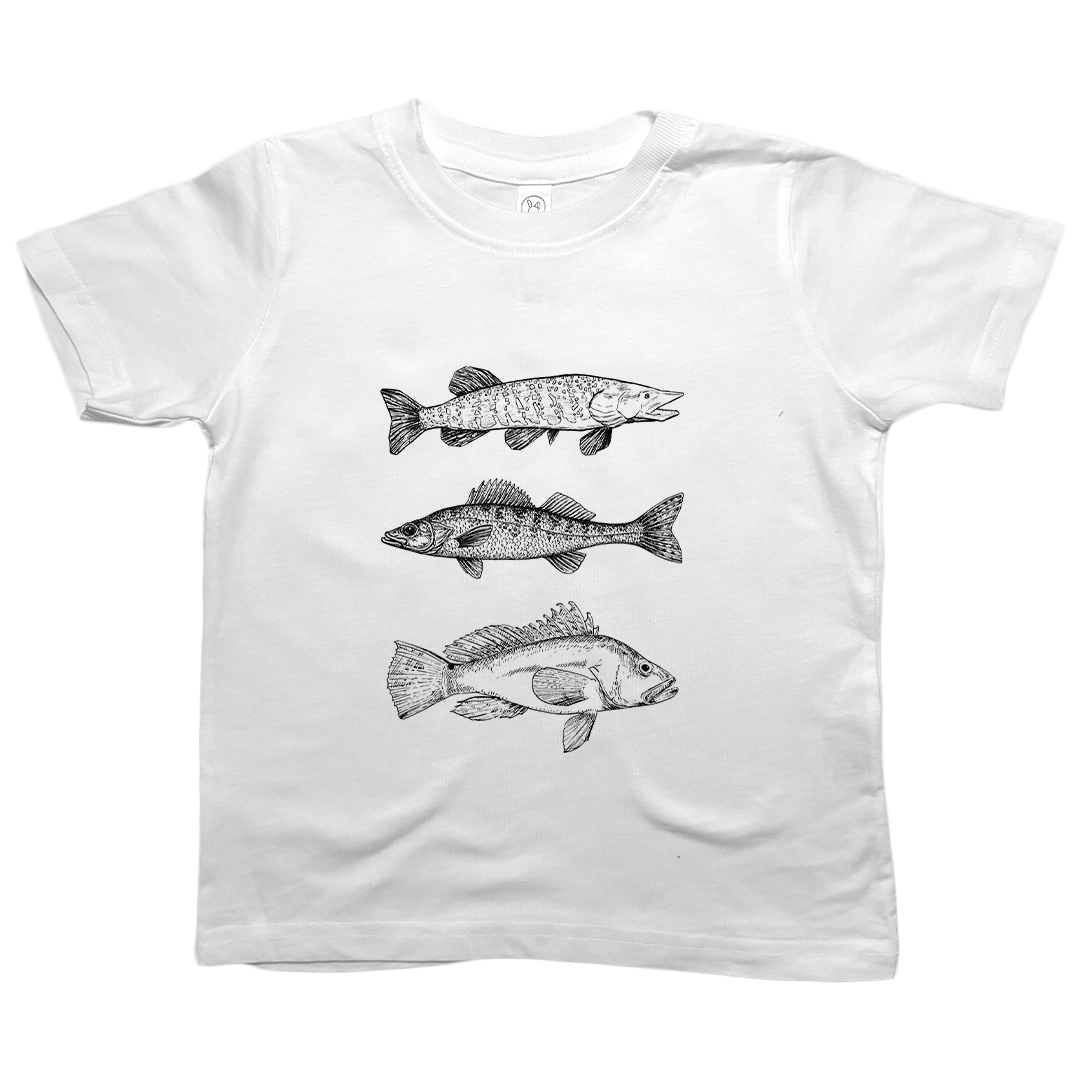 Midwest Fish Toddler Tee